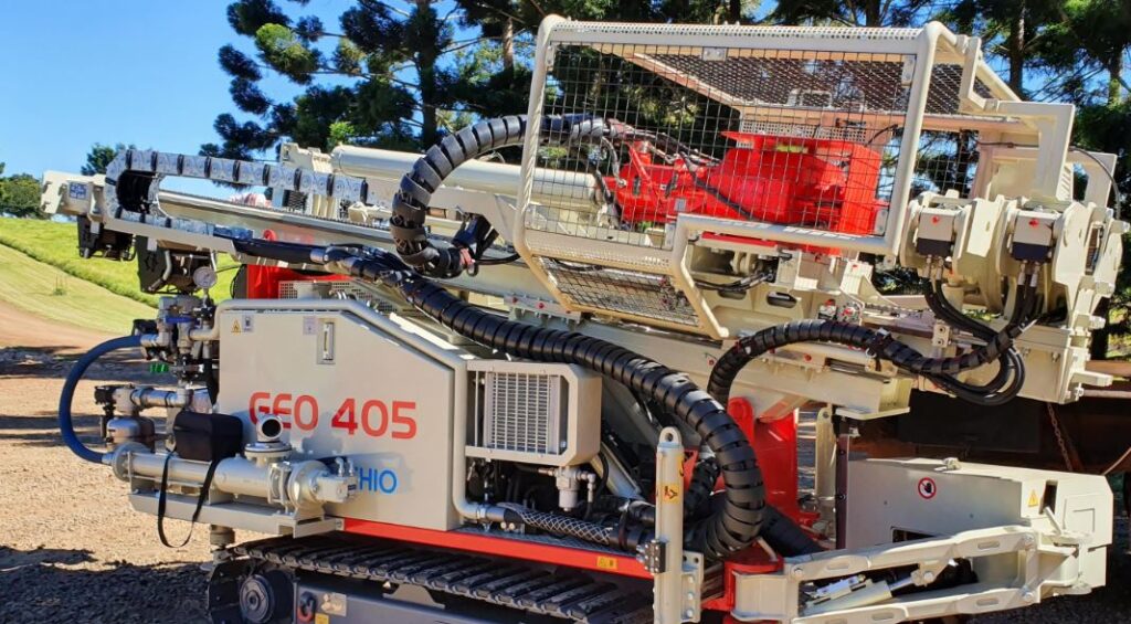 Difficult Access Drilling Rigs - Ground Test